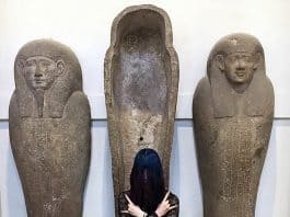 Mummies, sarcophagus & coffins at Cairo’s Egyptian museum! Pyramids of Giza laser light show, Nile dinner cruise.