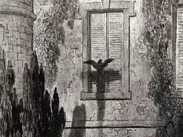 Gustave Doré’s Macabre Illustrations of Edgar Allan Poe’s “The Raven” (1884)
