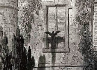 Gustave Doré’s Macabre Illustrations of Edgar Allan Poe’s “The Raven” (1884)